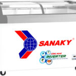 Tủ Đông Sanaky Inverter VH-3899K3B 280 lít mặt kính cong
