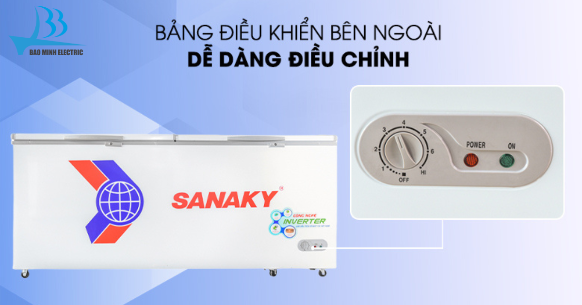 Tủ đông 2 cánh Sanaky VH2299W1