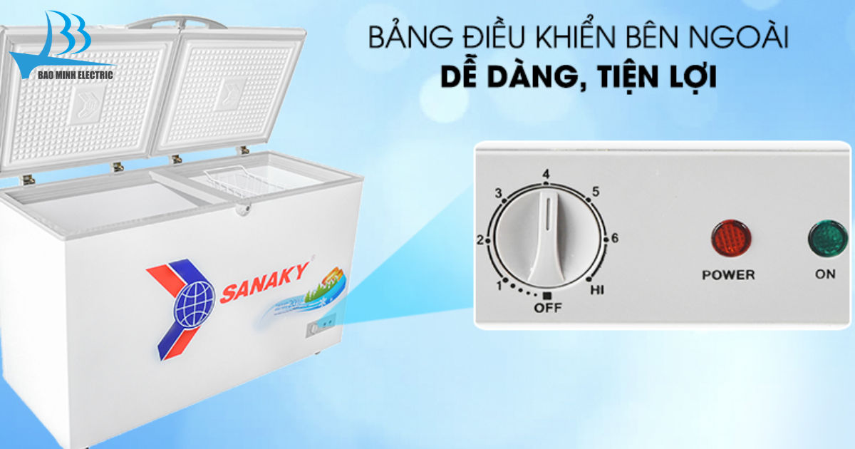 Tủ đông Sanaky VH4099W1 Tủ đông Sanaky VH4099W1
