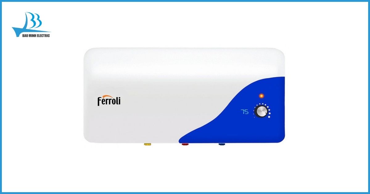 Thiết kế đậm chất châu Âu của bình nóng lạnh Ferroli UNO 30 DE