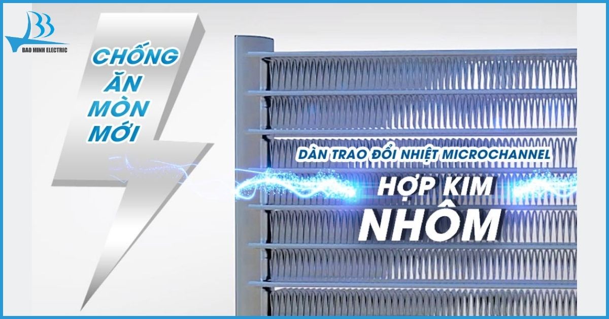 Dàn trao đổi nhiệt Micro Channel