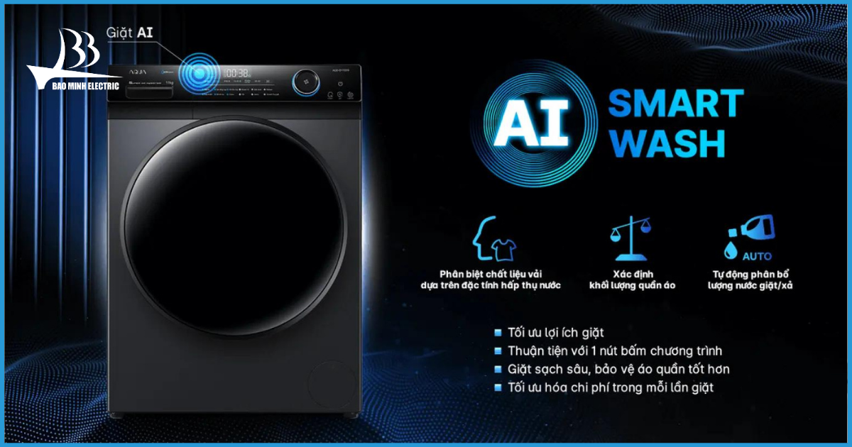 Hệ thống AI Smart Wash thông minh