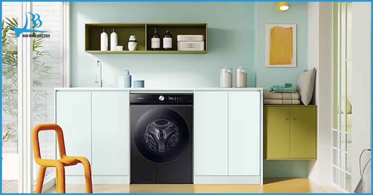 Máy giặt giúp nâng tầm không gian trong nhà