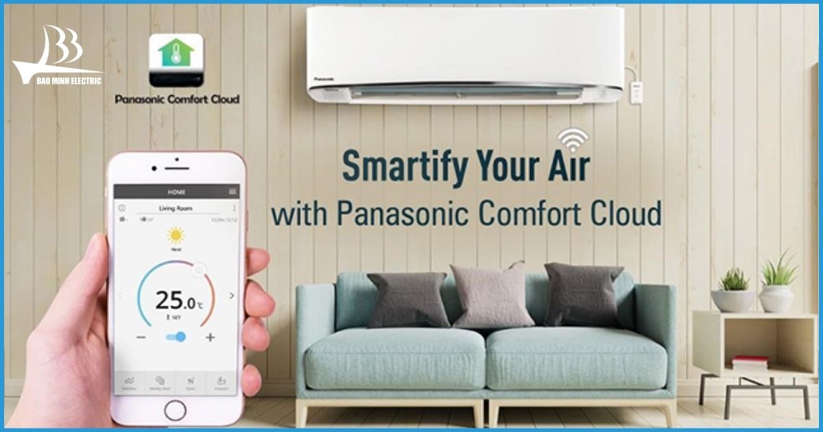 Panasonic Comfort Cloud điều khiển linh hoạt từ xa