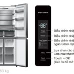 Bảng điều khiển Tủ lạnh Casper 425L RM-430VBM vô cùng dễ sử dụng