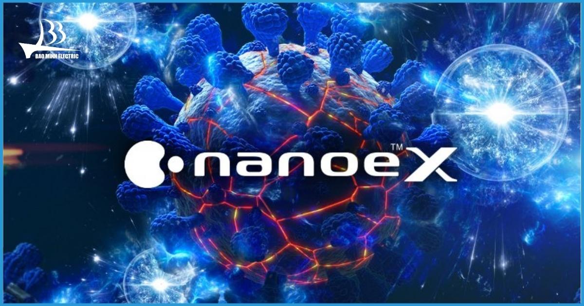 Công nghệ NanoeX loại bỏ 99.99% vi khuẩn, nấm mốc