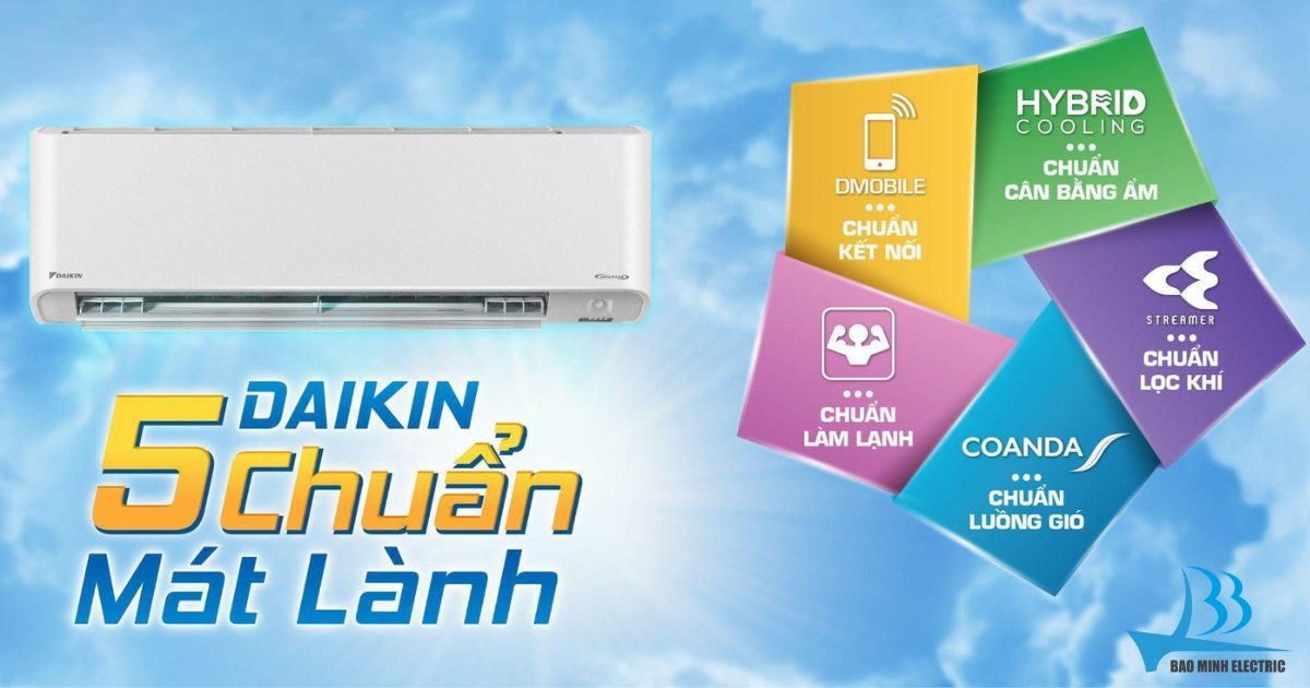 Cập nhật bảng giá máy lạnh Daikin 12000BTU mới nhất