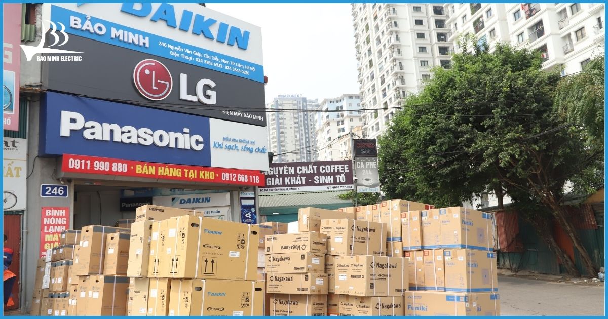 Điện máy Bảo Minh phân phối điều hòa Daikin chính hãng