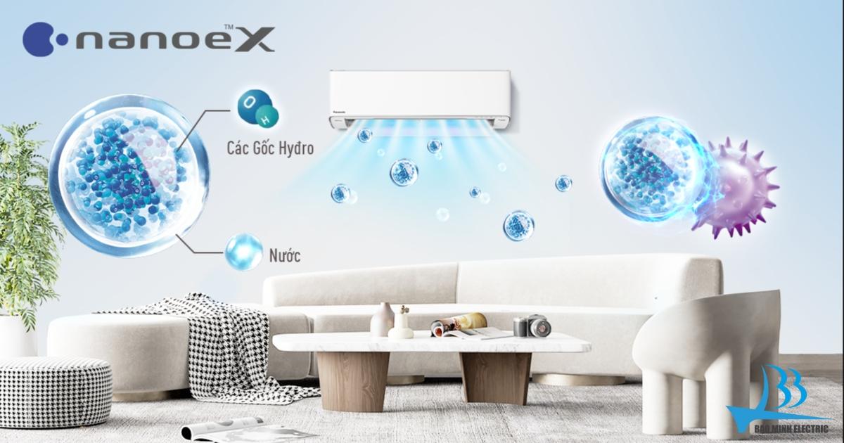 Nanoe™ X giúp khử mùi trong không khí hiệu quả