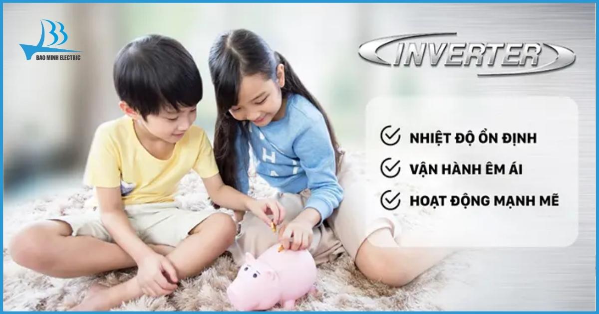 Công nghệ Inverter tiết kiệm điện năng