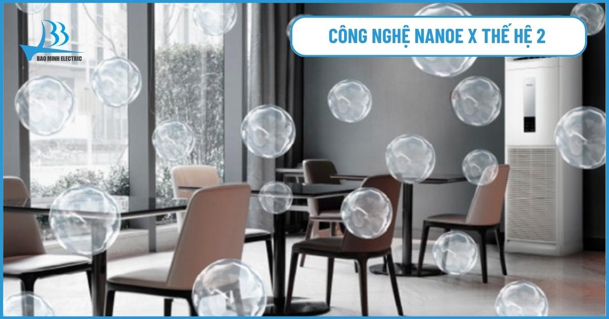 Công nghệ lọc khí Nanoe thế hệ