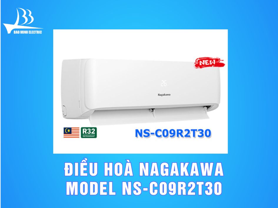 Điều hoà Nagakawa model NS-C09R2T30 9000 BTU