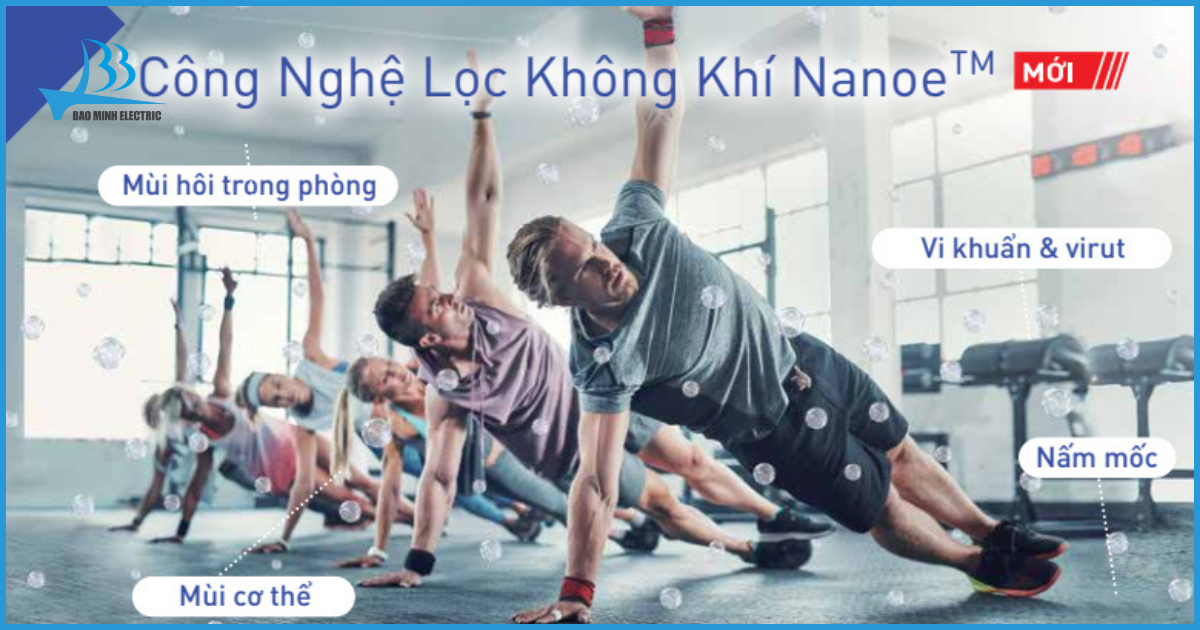 Công nghệ lọc khí Nanoe - công nghệ lọc không khí hiệu quả