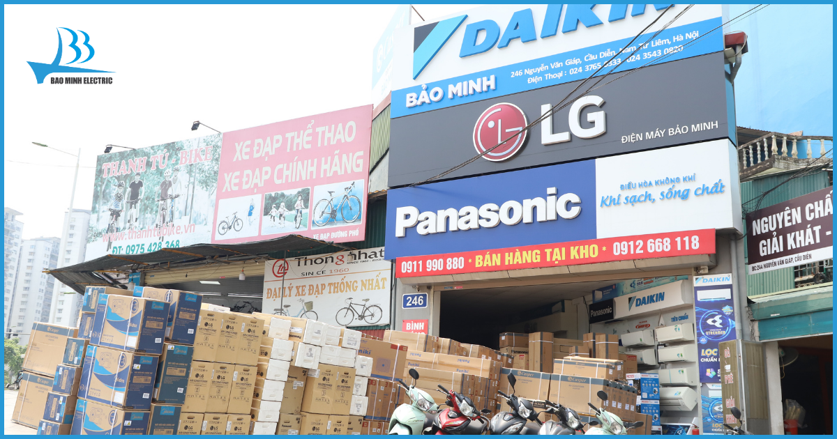 Điện máy Bảo Minh phân phối sản phẩm Panasonic chính hãng