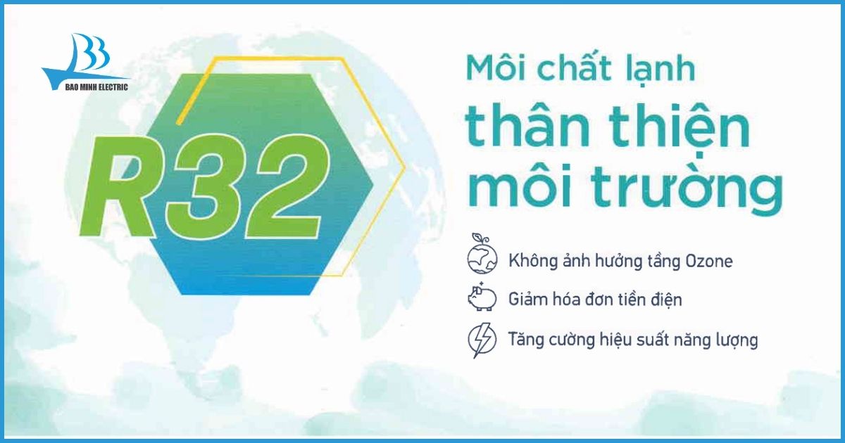 Ưu điểm của Gas R32