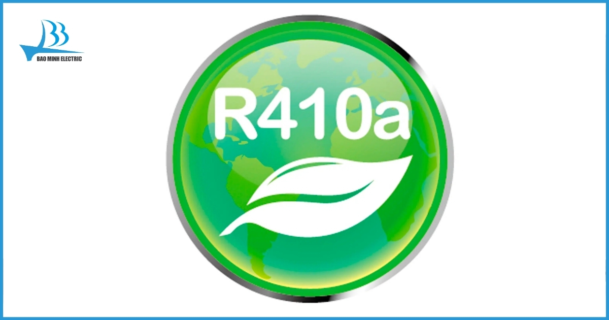 Sử dụng gas R410a hiệu suất cao, bảo vệ môi trường