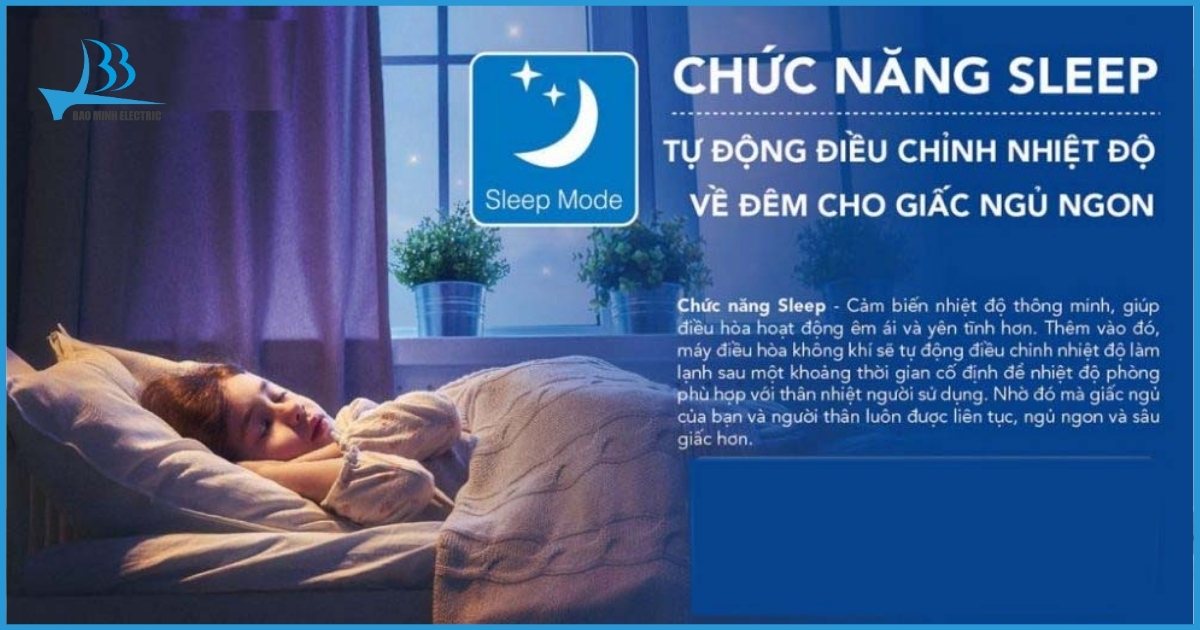 Chế độ Sleep Mode cho giấc ngủ sâu