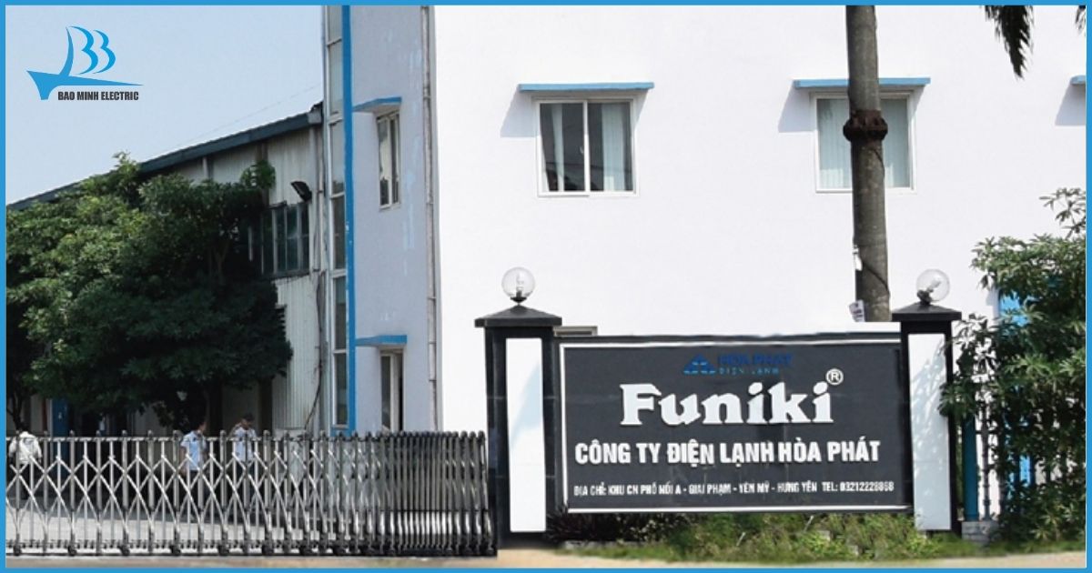 Máy giặt Funiki - thương hiệu của tập đoàn Hòa Phát 