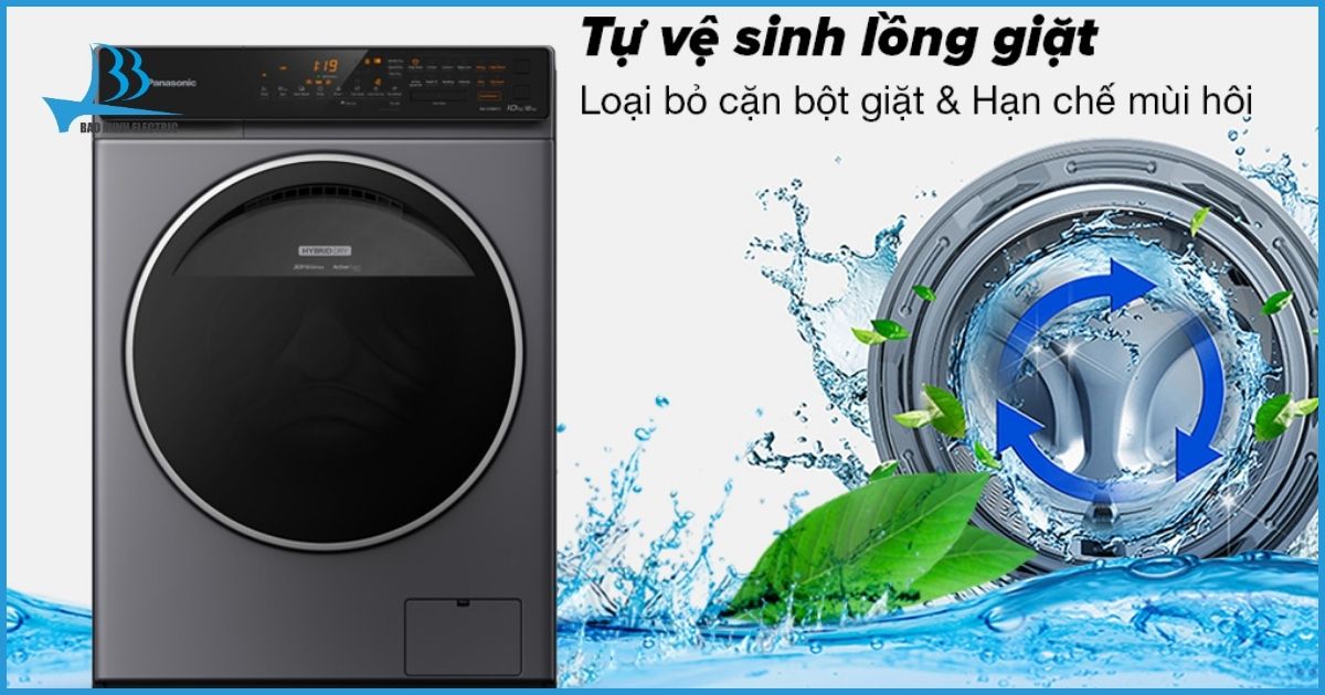 Máy giặt sấy Panasonic NA-S106FC1LV