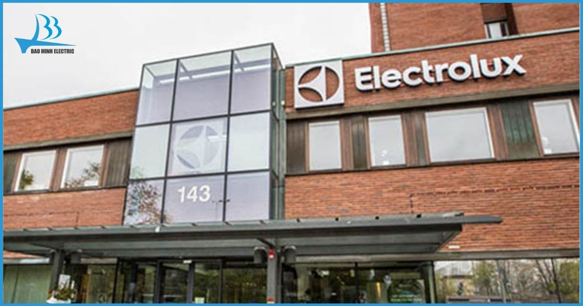 Electrolux - thương hiệu máy giặt nổi tiếng tại Thụy Điển