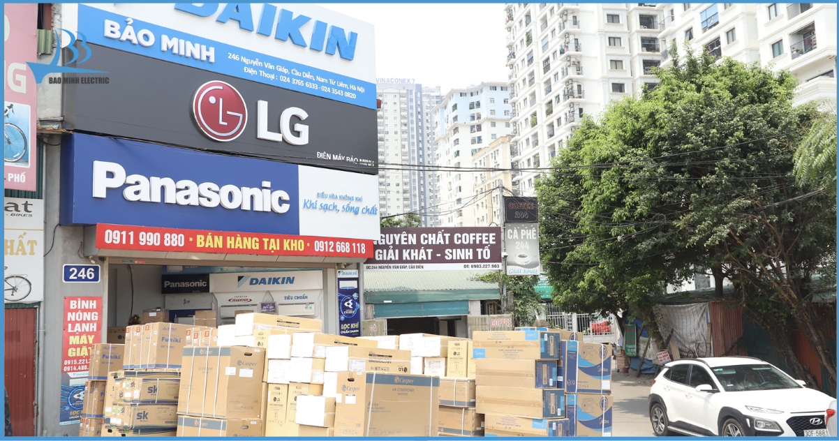 Công ty phân phối máy giặt sấy Electrolux chính hãng - Điện máy Bảo Minh