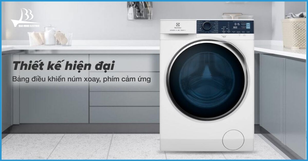 Máy giặt sấy Electrolux Inverter EWW1024P5WB có kiểu dáng nhỏ gọn