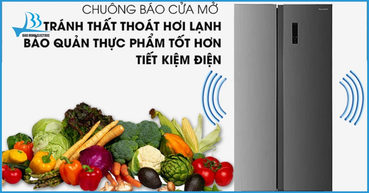 Tính năng chuông báo khi quên đóng cửa