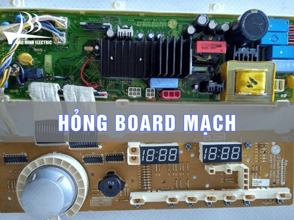 Máy giặt LG lỗi board mạch