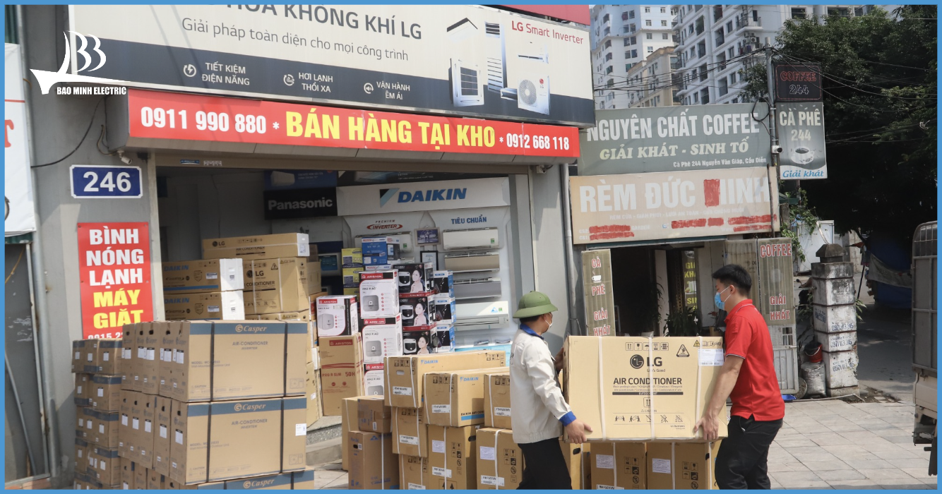 Điện máy Bảo Minh chuyên cung cấp các sản phẩm tủ lạnh của LG