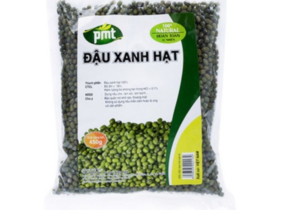 Bảo quản đậu xanh trong túi