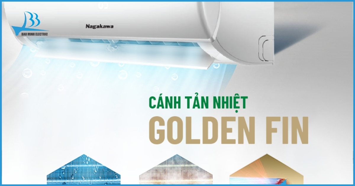 Dàn tản nhiệt Golden Fin bảo vệ cục nóng