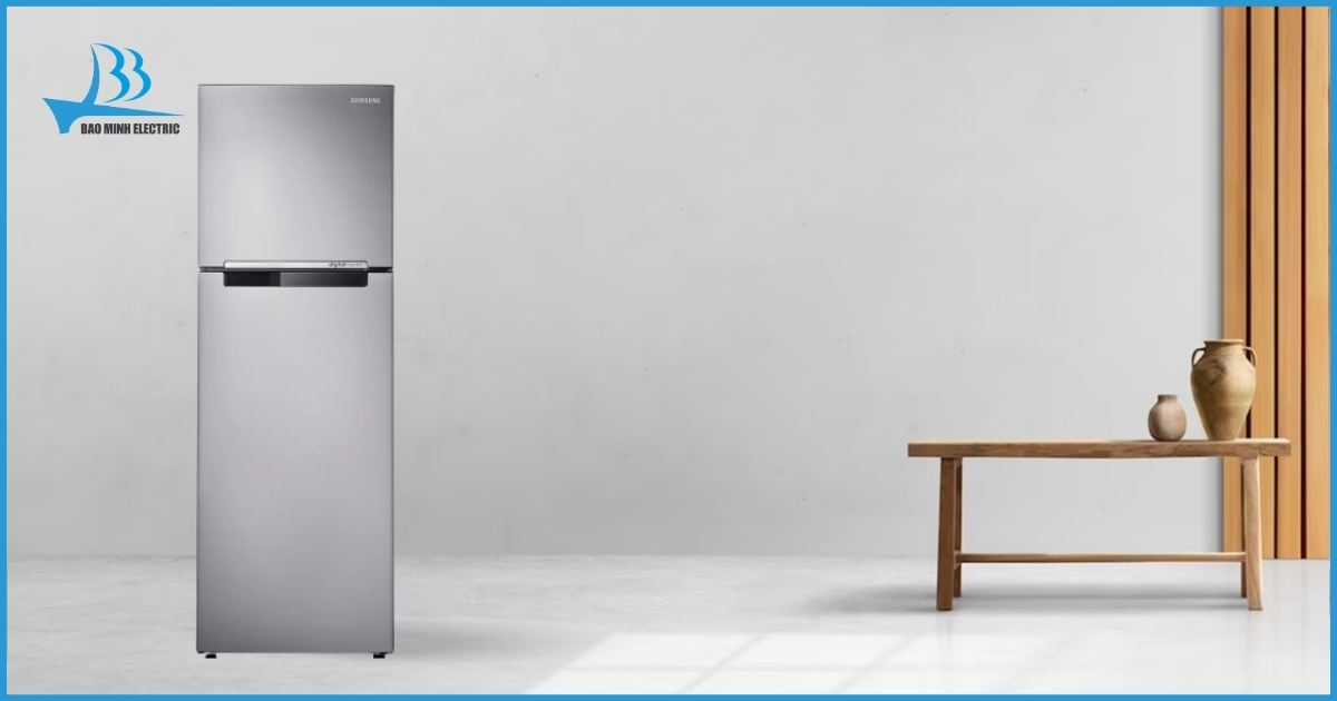 Thiết kế sang trọng, hiện đại, thanh lịch của tủ lạnh Samsung RT22FARBDSA