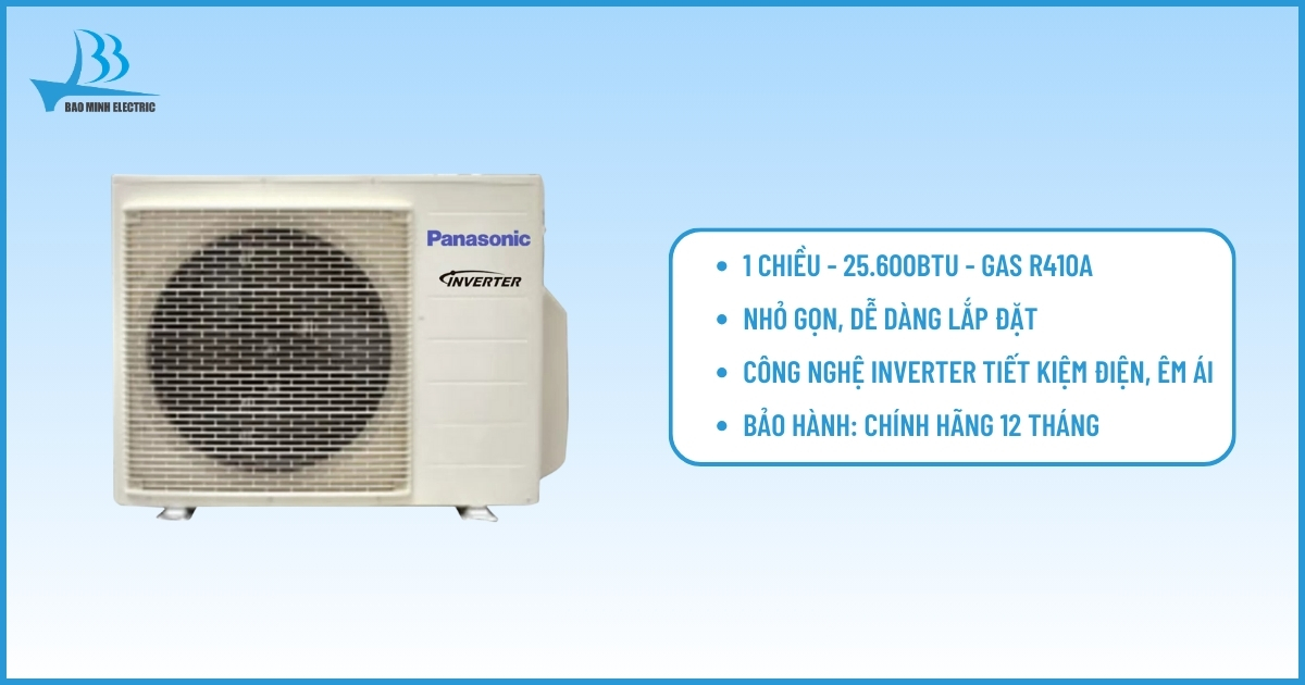 Dàn nóng điều hoà multi Panasonic CU-3S27SBH
