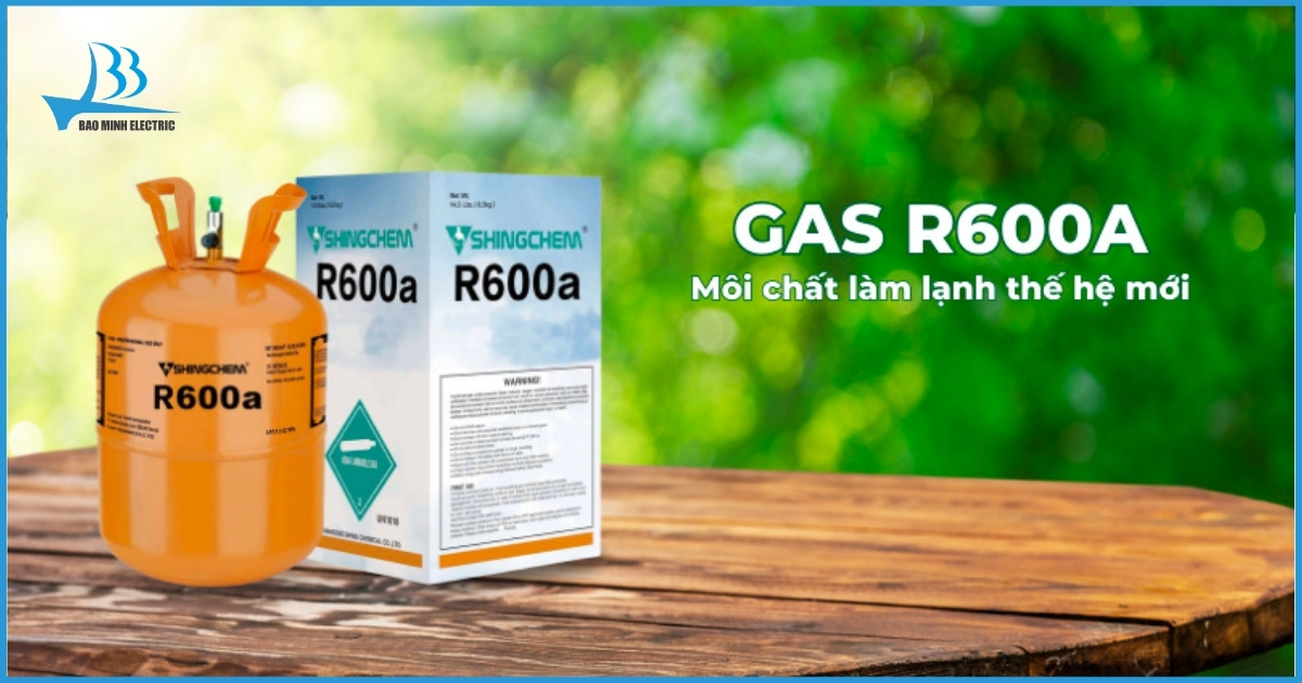 Sử dụng môi chất lạnh R600a hiệu suất cao, tiết kiệm điện và thân thiện với môi trường