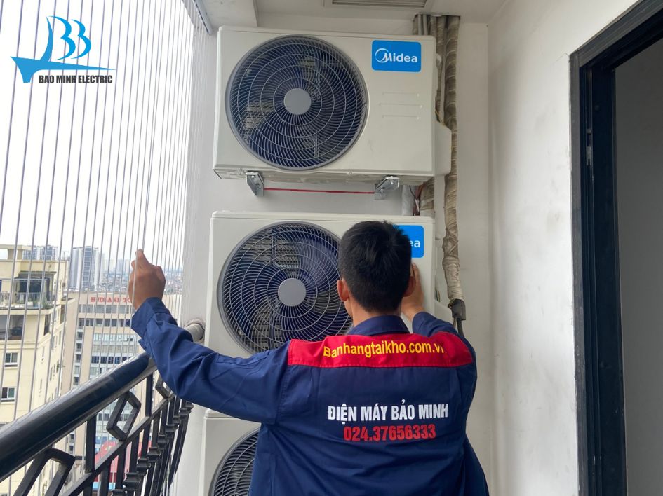 Nguyên nhân điều hoà Midea báo lỗi EC