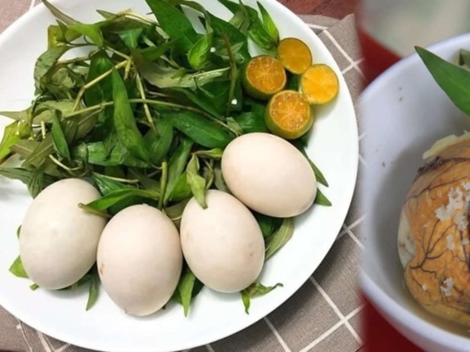 Cách bảo quản trứng vịt lộn chín ở nhiệt độ phòng