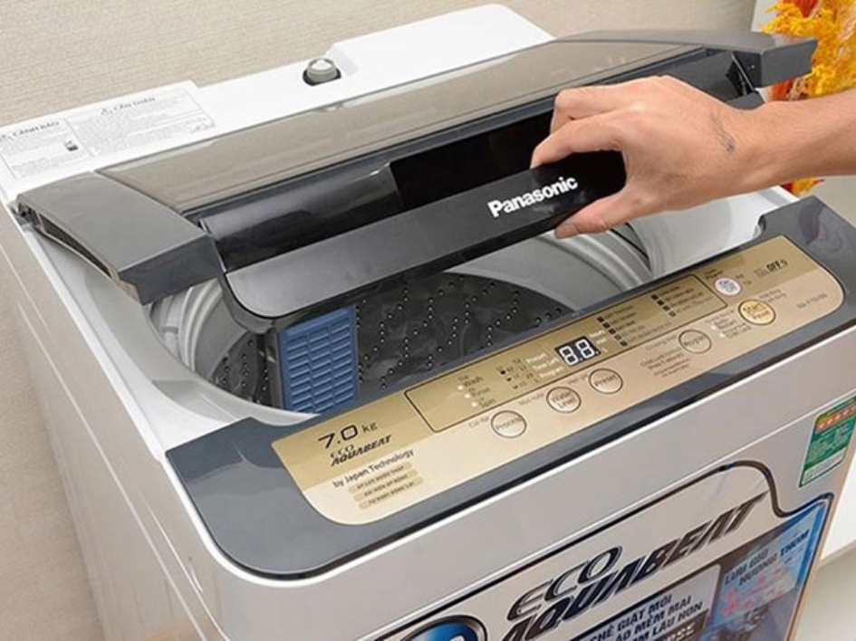 Cách tháo vệ sinh máy giặt Panasonic cửa trên