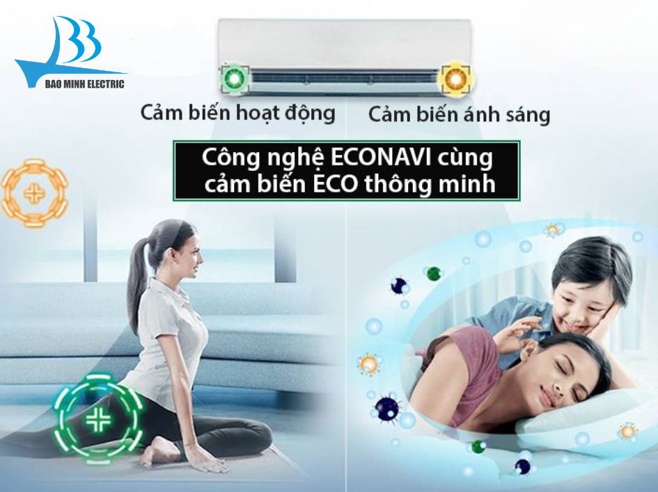 Cảm biến ECO điều hoà Panasonic