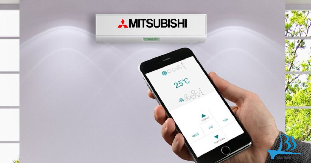 Chi tiết cách điều khiển điều hòa Mitsubishi qua app