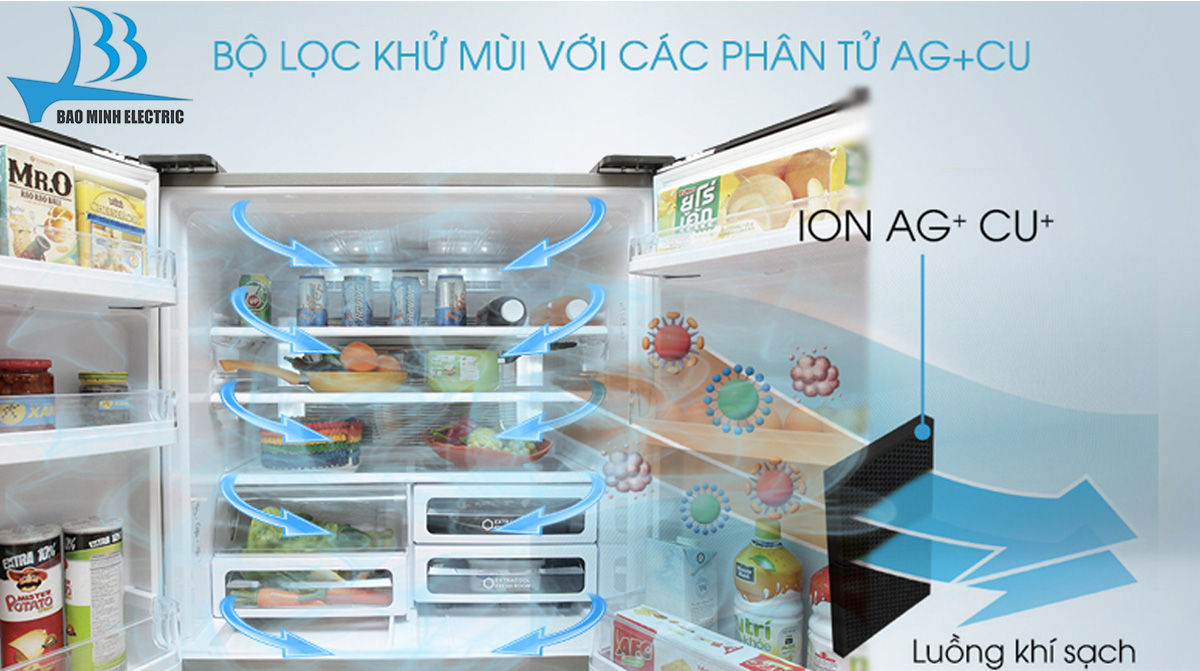 Bộ khử mùi Nano Bạc Đồng loại bỏ vi khuẩn, mùi hôi triệt để