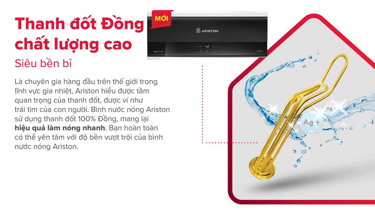 Thanh đốt Đồng chất lượng cao