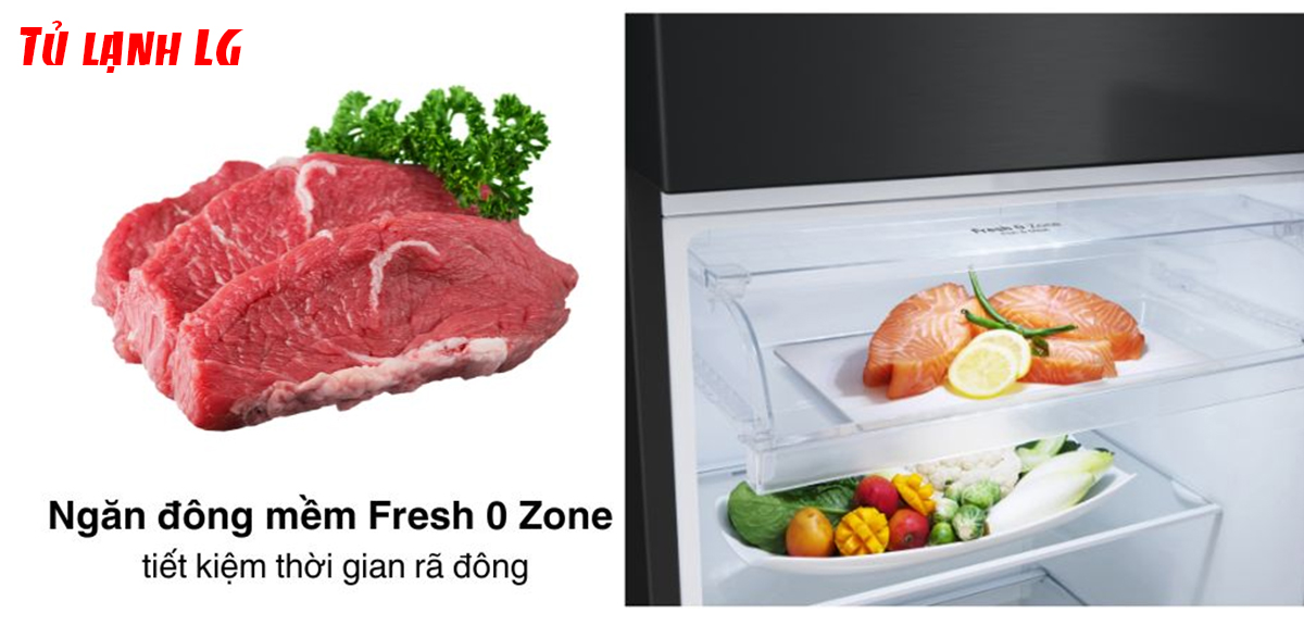Tủ lạnh LG ngăn đông mềm