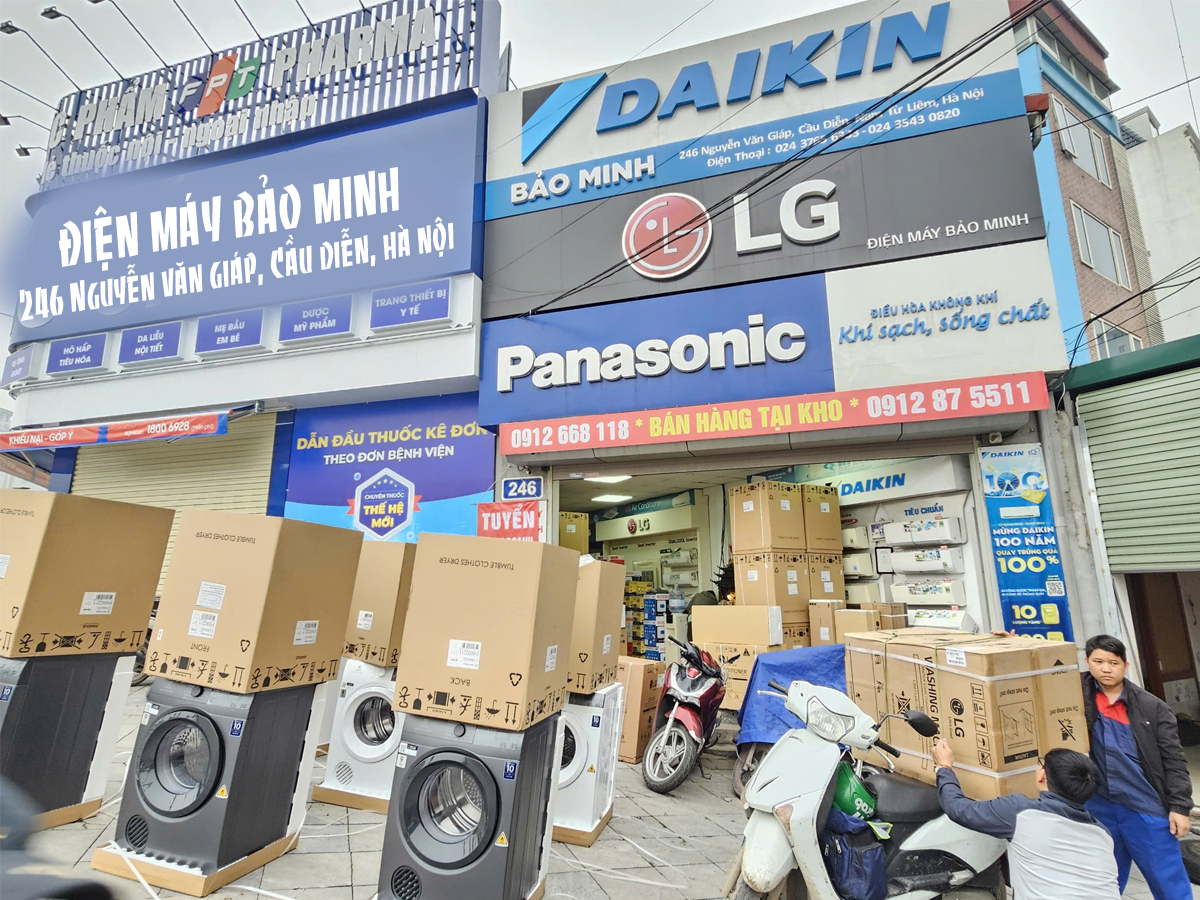 Điện máy Bảo Minh - Tổng kho máy giặt Electrolux