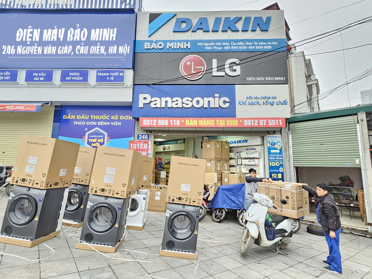 Điện máy Bảo Minh - Tổng kho máy giặt Electrolux
