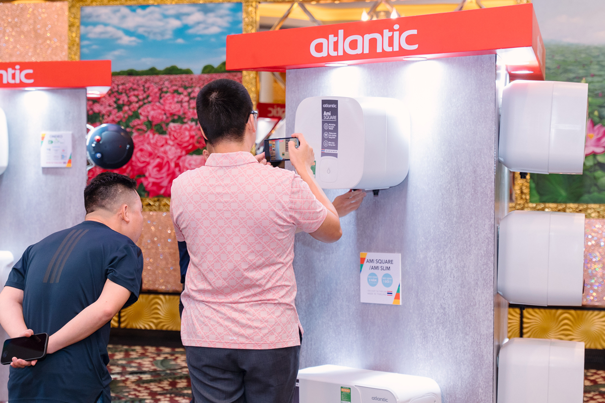 Ra mắt sản phẩm bình nóng lạnh Atlantic