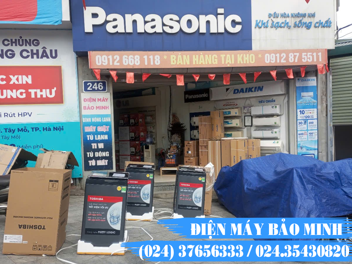 Điện máy Bảo Minh - Tổng kho máy giặt Toshiba