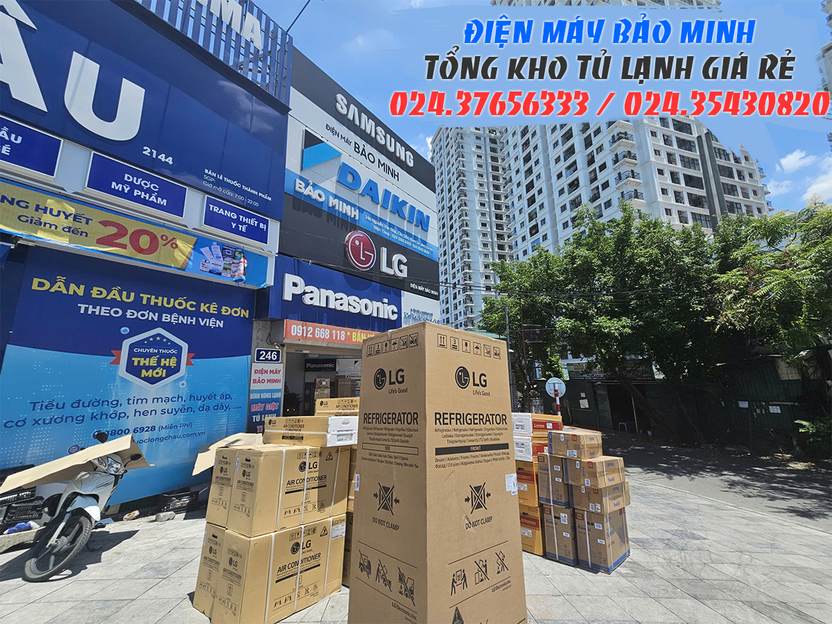 Điện máy Bảo Minh - Tổng kho tủ lạnh giá rẻ cho mọi nhà