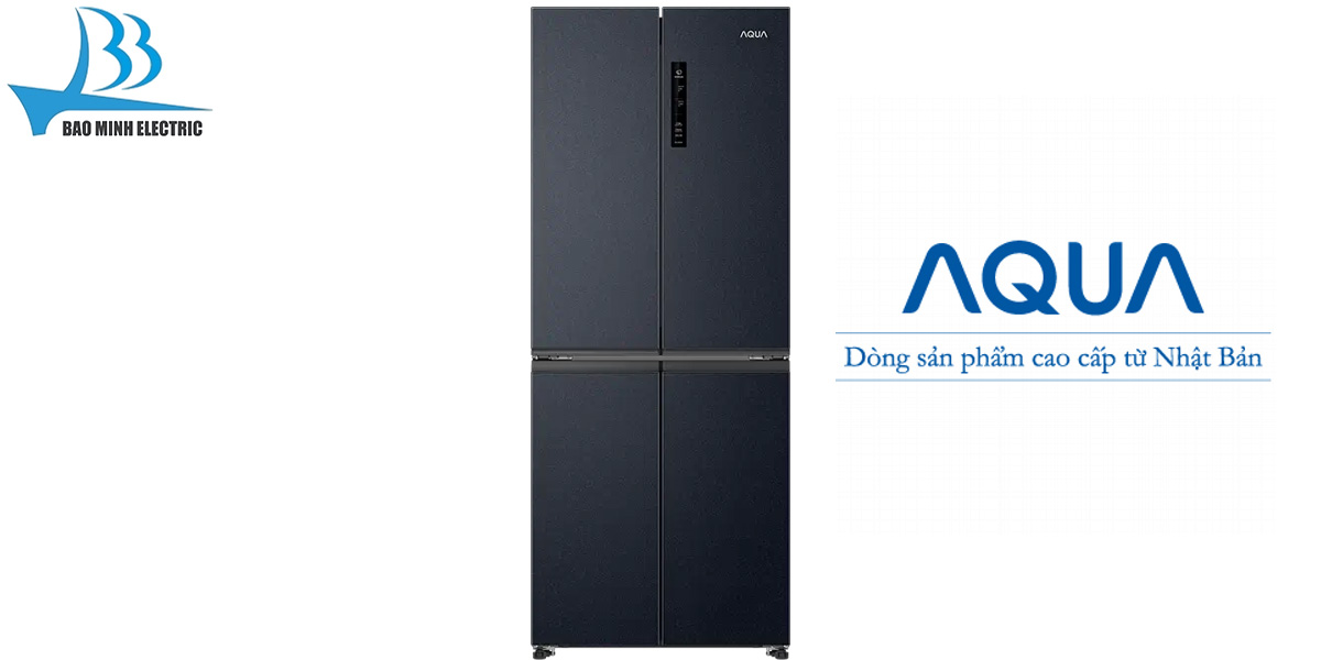 Giới thiệu tủ lạnh Aqua 410 lít inverter Multi Door AQR-M466XA(CBC)