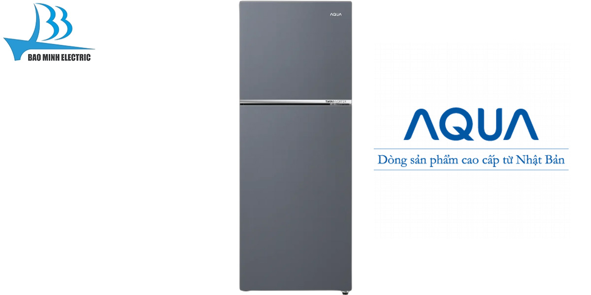 Giới thiệu tủ lạnh Aqua AQR-T380FA(SL) Giới thiệu tủ lạnh Aqua AQR-T380FA(SL)
