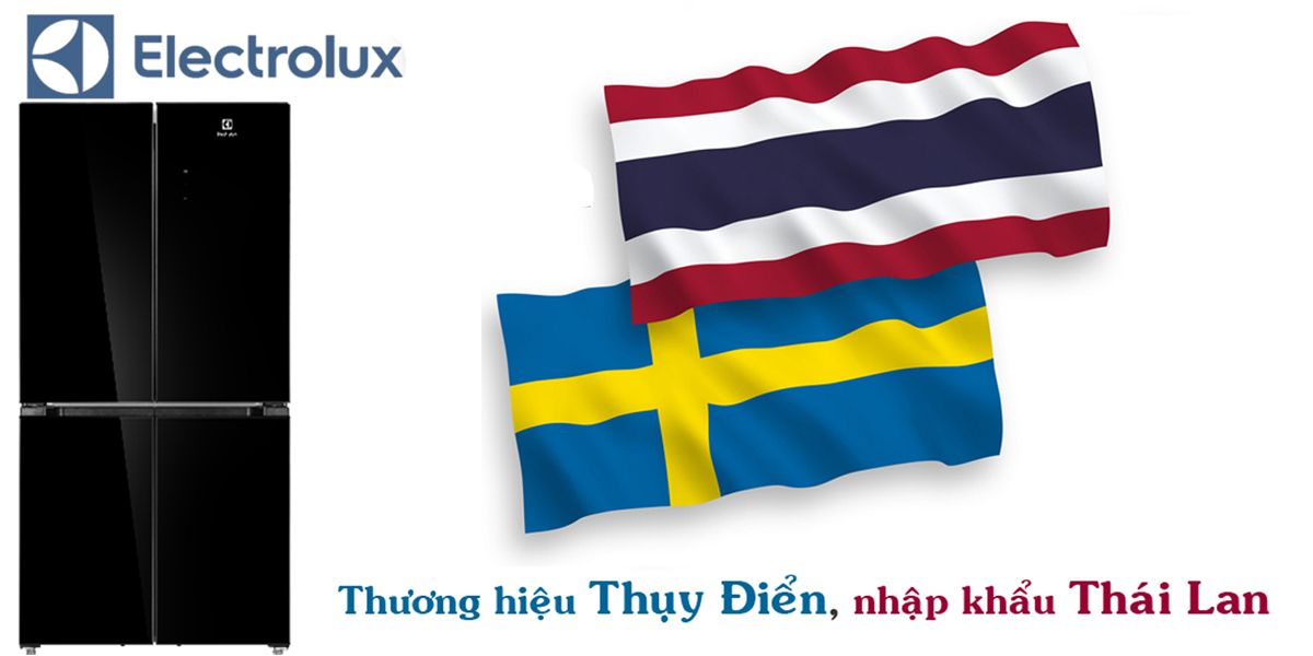 Tủ lạnh electrolux thương hiệu Thụy Điện, nhập khẩu Thái Lan